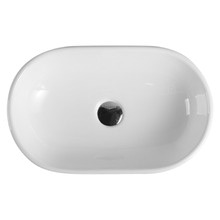 Evea 500mm Pill Counter Top Ceramic Basin